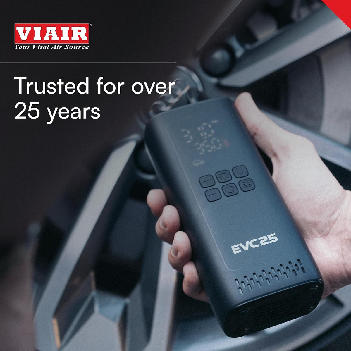 Viair Every Vehicle Carry EVC25 - Compresor portátil recargable - I...