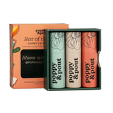 Paquete de 3 unidades + caja de regalo, bálsamo labial Poppy &amp;...