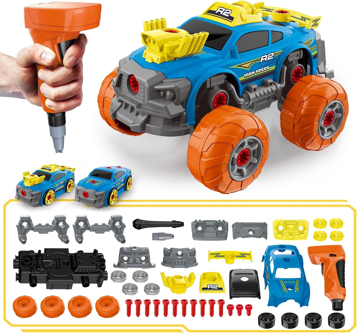 Pup Go Coche de construcción 3 en 1 para niños a partir de 3 años