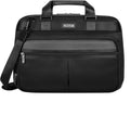 Targus Mobile Elite - Bolsa para portátil de 15.4 pulgadas, compatible con controles de seguridad, tipo topload, negra (TBT045US)