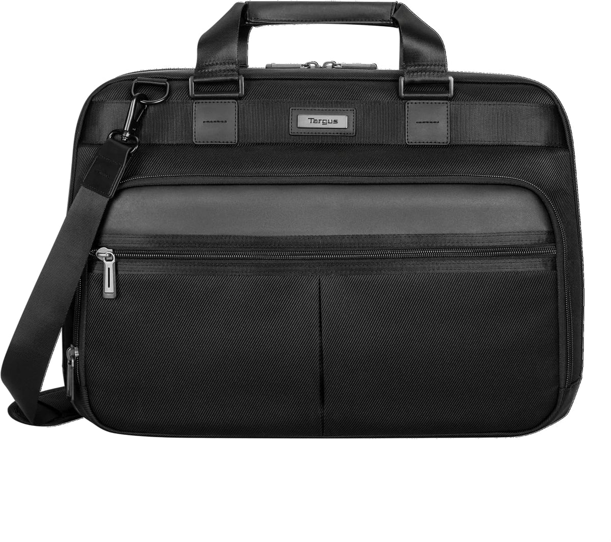 Targus Mobile Elite - Bolsa para portátil de 15.4 pulgadas, compatible con controles de seguridad, tipo topload, negra (TBT045US)