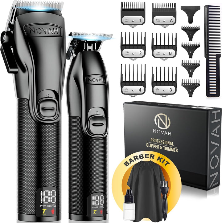 Novah® Cortadoras de Cabello Profesionales para Hombres, Cortadoras...