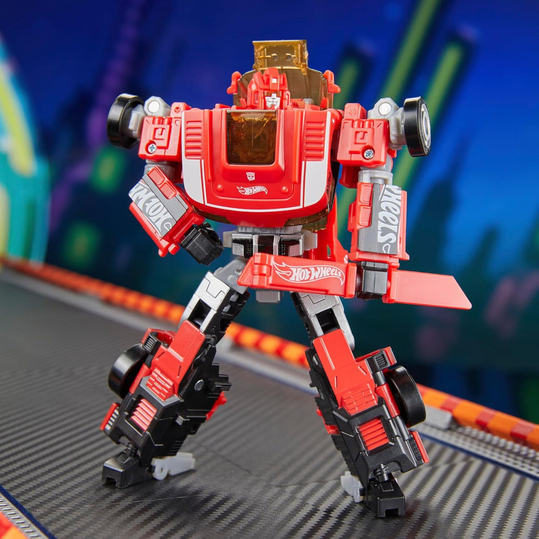 Transformers Collaborative Hot Wheels® x GT-Scorcher, figura de acc...