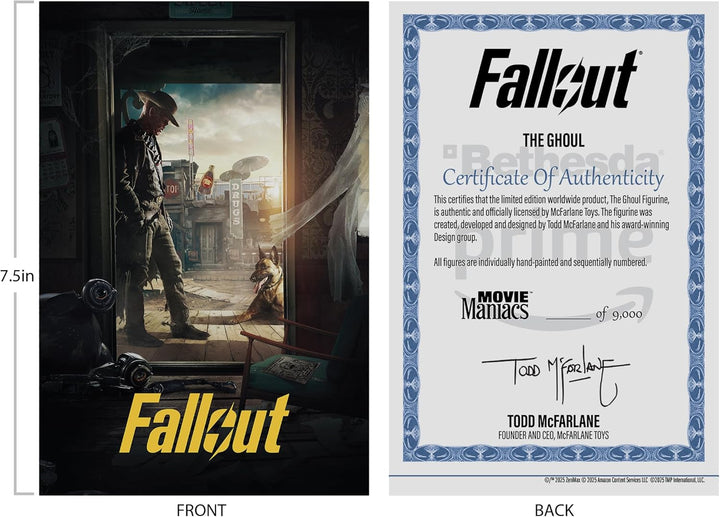McFarlane Toys - Fallout The Ghoul Figura posada de 6