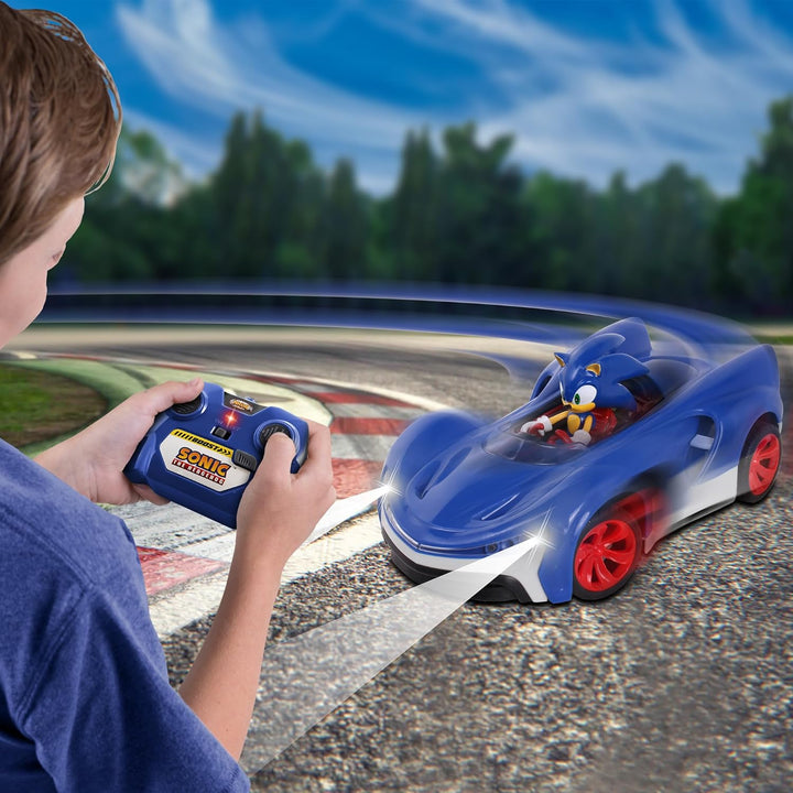 NKOK Team Sonic Racing - Auto de juguete con control remoto de 2.4...
