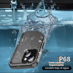 Cozycase Funda impermeable para iPhone 13, resistente militar, cuerpo