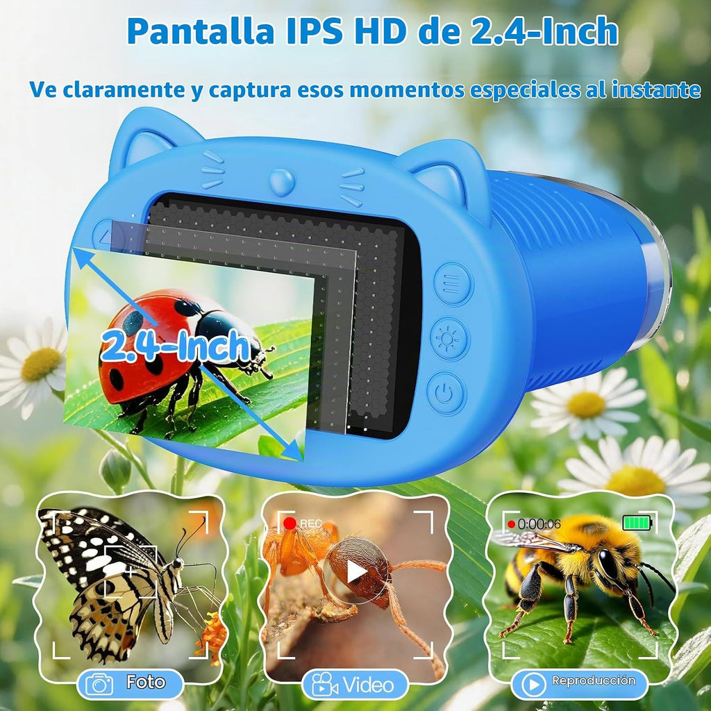 Microscopio digital del PDA 1000X para los niños con la pantalla 4K