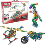 Conjunto de fichas para armar más de 100 modelos, de K'NEX