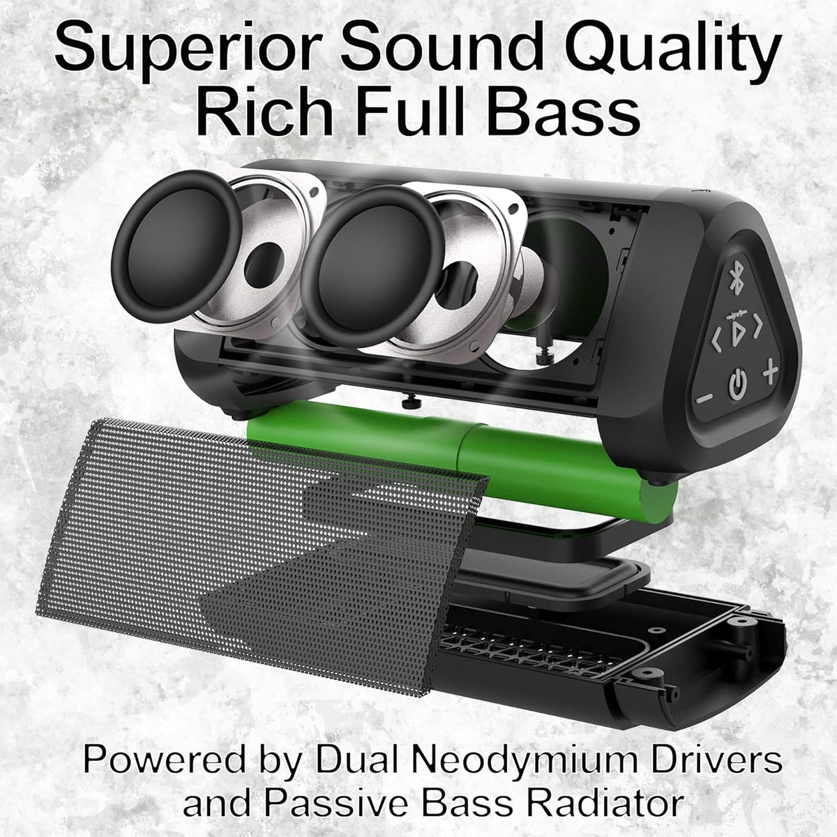 OontZ Ultra Dual - Altavoces portátiles con Bluetooth 5.0, 2 paquet...