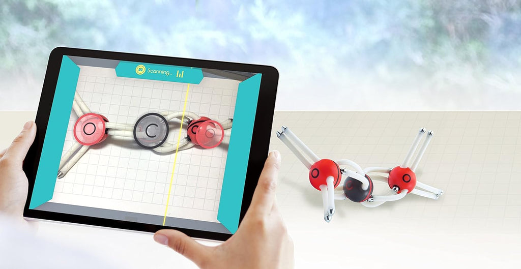 Juego de modelado molecular magnético "Happy Atoms" de Thames & Kosmos, Set completo