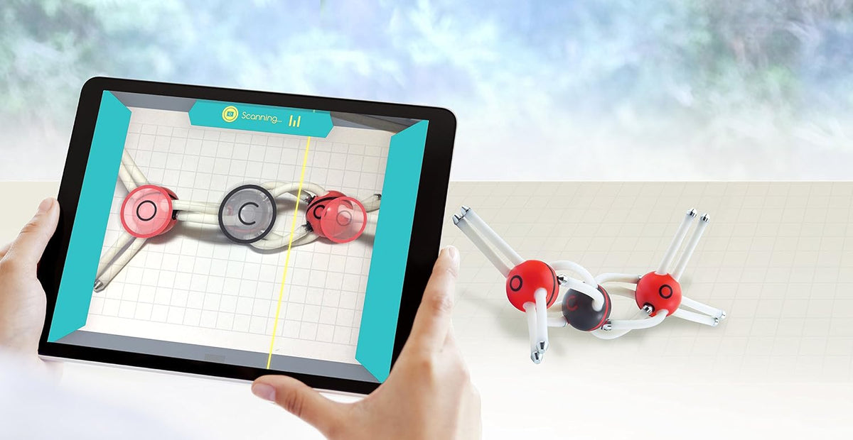 Juego de modelado molecular magnético "Happy Atoms" de Thames & Kosmos, Set completo