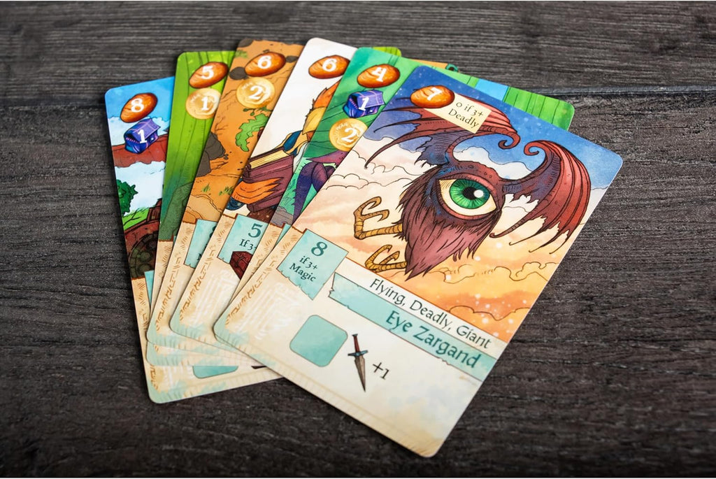 Red Raven Juegos Creature Caravan Adventure Juego de mesa