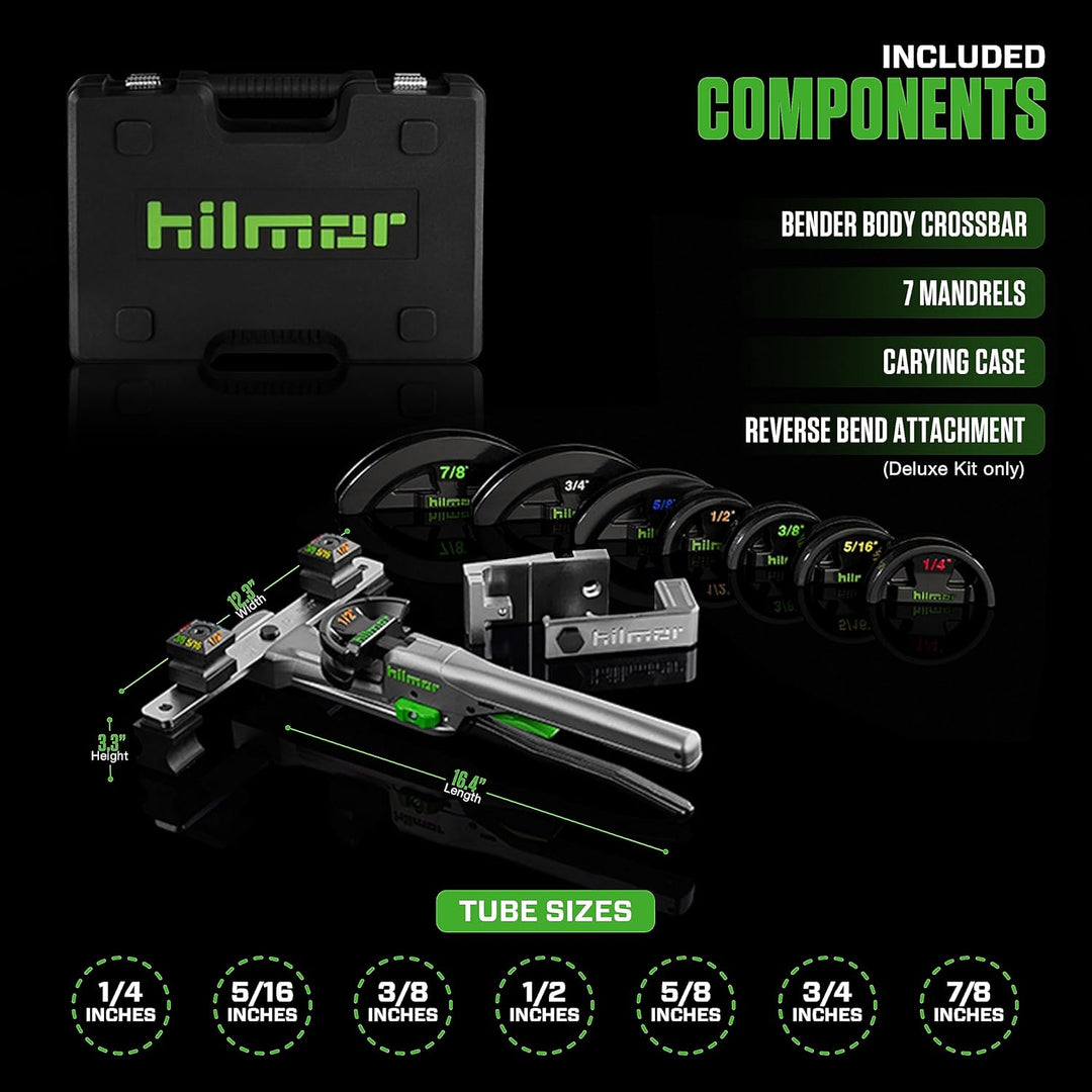 Hilmor 1926598 Bender Kit compacto con plegado reversible