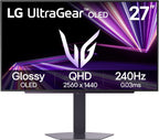 LG 27GX704A-B Monitor de juegos Ultragear de 27 pulgadas QHD (2650x...