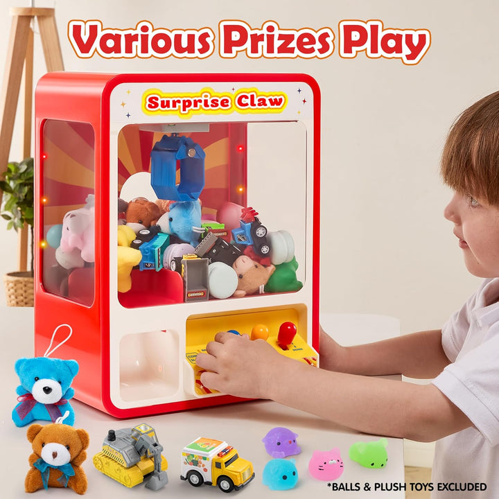JOYIN Claw Machine - Juguete de arcade con luz LED y