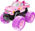 Threeking 1:16 Camión monstruo RC rosa impermeable Juguetes