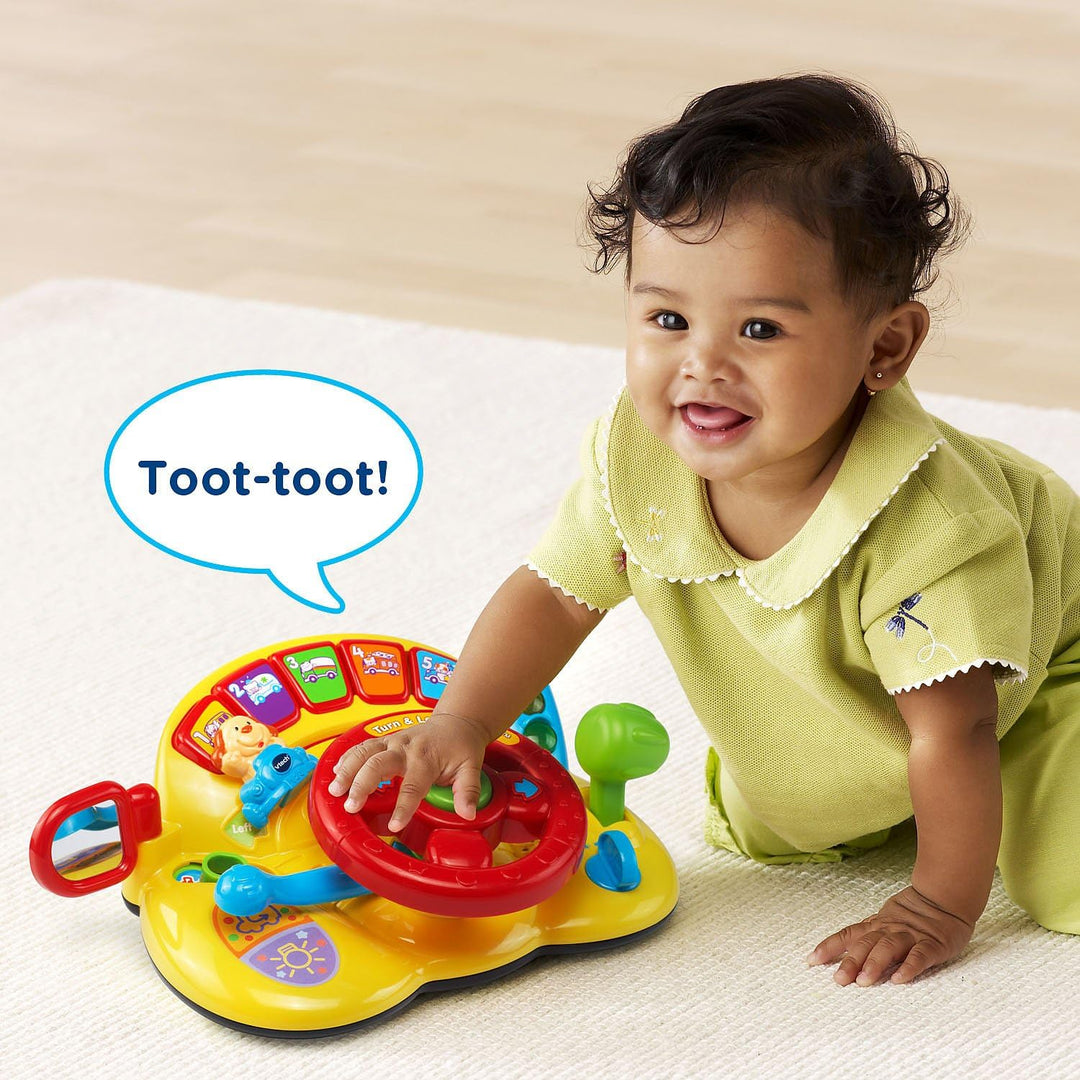 VTech Gira y aprende conductor amarillo