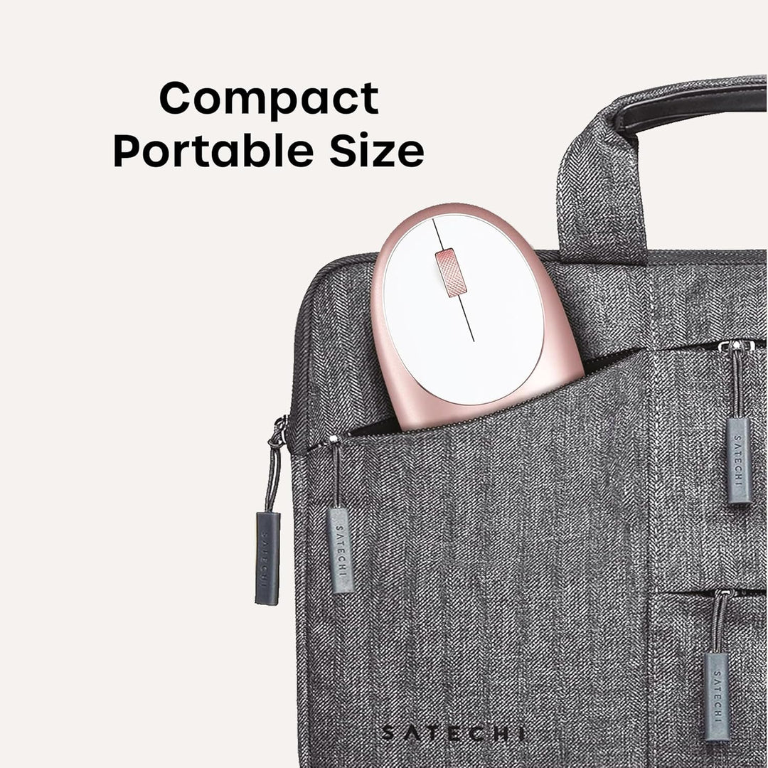 Ratón inalámbrico Bluetooth Satechi M1, recargable USB-C, compacto...