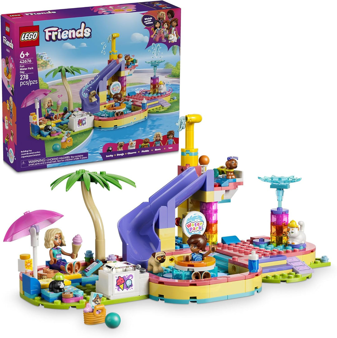 LEGO Friends Día divertido en el parque acuático 42676 | Juguetes d...