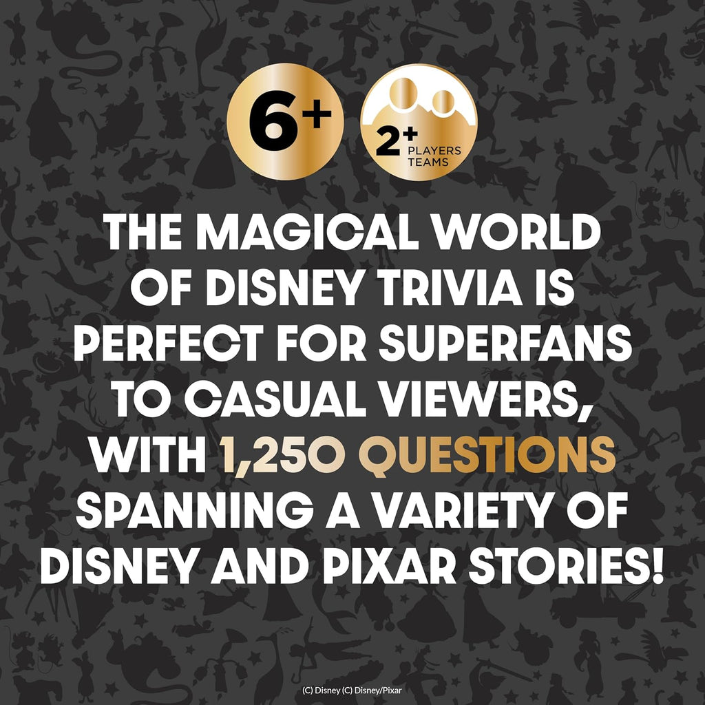 Disney Trivia Juegos de mesa para noche familiar, juegos de viaje