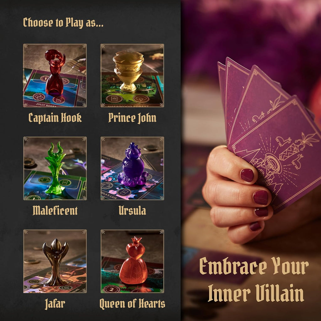 Ravensburger Disney Villainous Juego de mesa de estrategia para mayores de 10 años - Ganador del premio Toty Game of The Year 2019