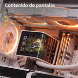 TRYX PANORAMA SE 360 ARGB Blanco 360mm AIO Giratoria Pantalla Curva...