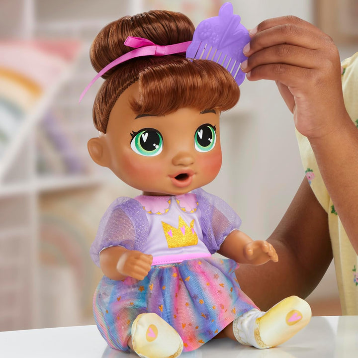 Baby Alive Fairy Fashions - Muñeca Sophia Sparkle con accesorios de...