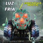 BEZGAR Monster Truck Toys, coches RC con spray de niebla y luz, dos
