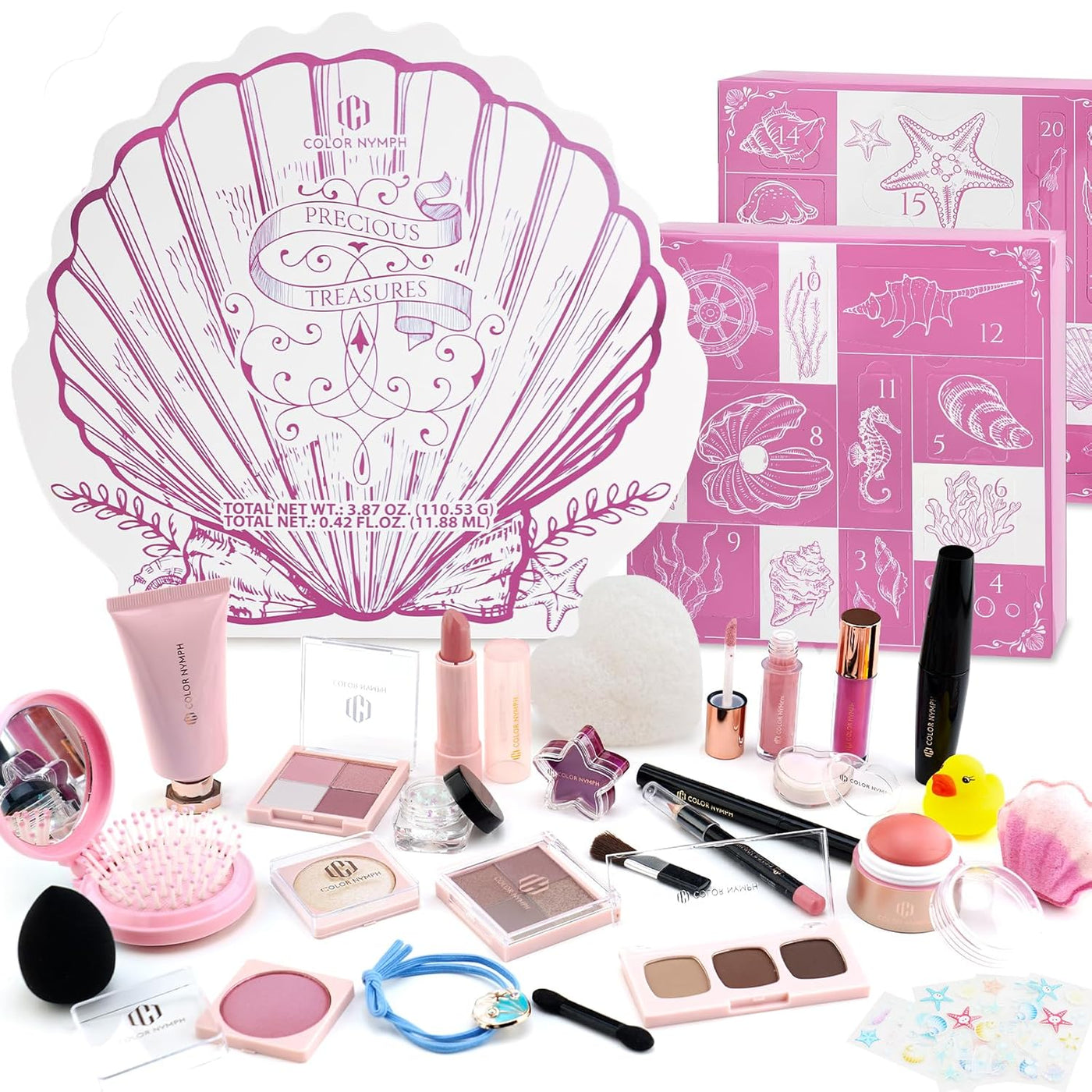 Color Nymph Calendario de Adviento de maquillaje 2025, 24 días sorp...