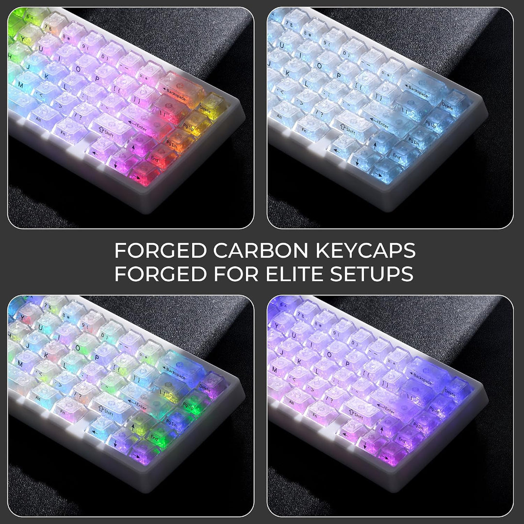 HITIME x XVX M67 JadeStone Teclado mecánico inalámbrico 60% para ju...