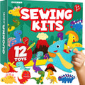 Kits de costura para niños de 5 a 8 a 12 años, kit de costura para