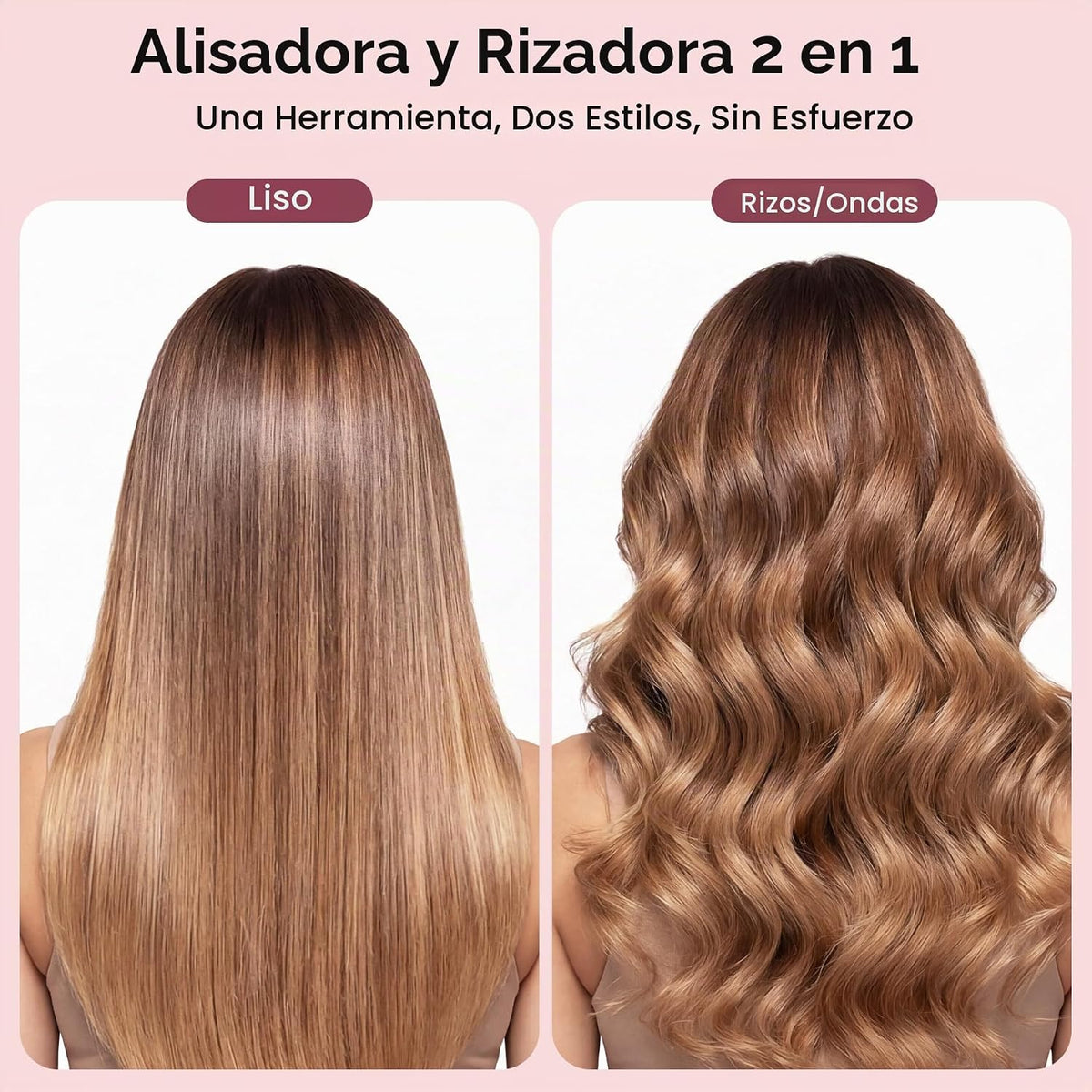Planchas de pelo con placas de cerámica para un estilo elegante