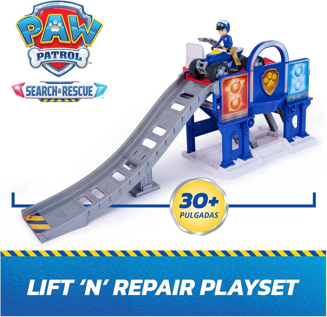 Paw Patrol Search &amp; Rescue Lift 'N' Repair Playset con...