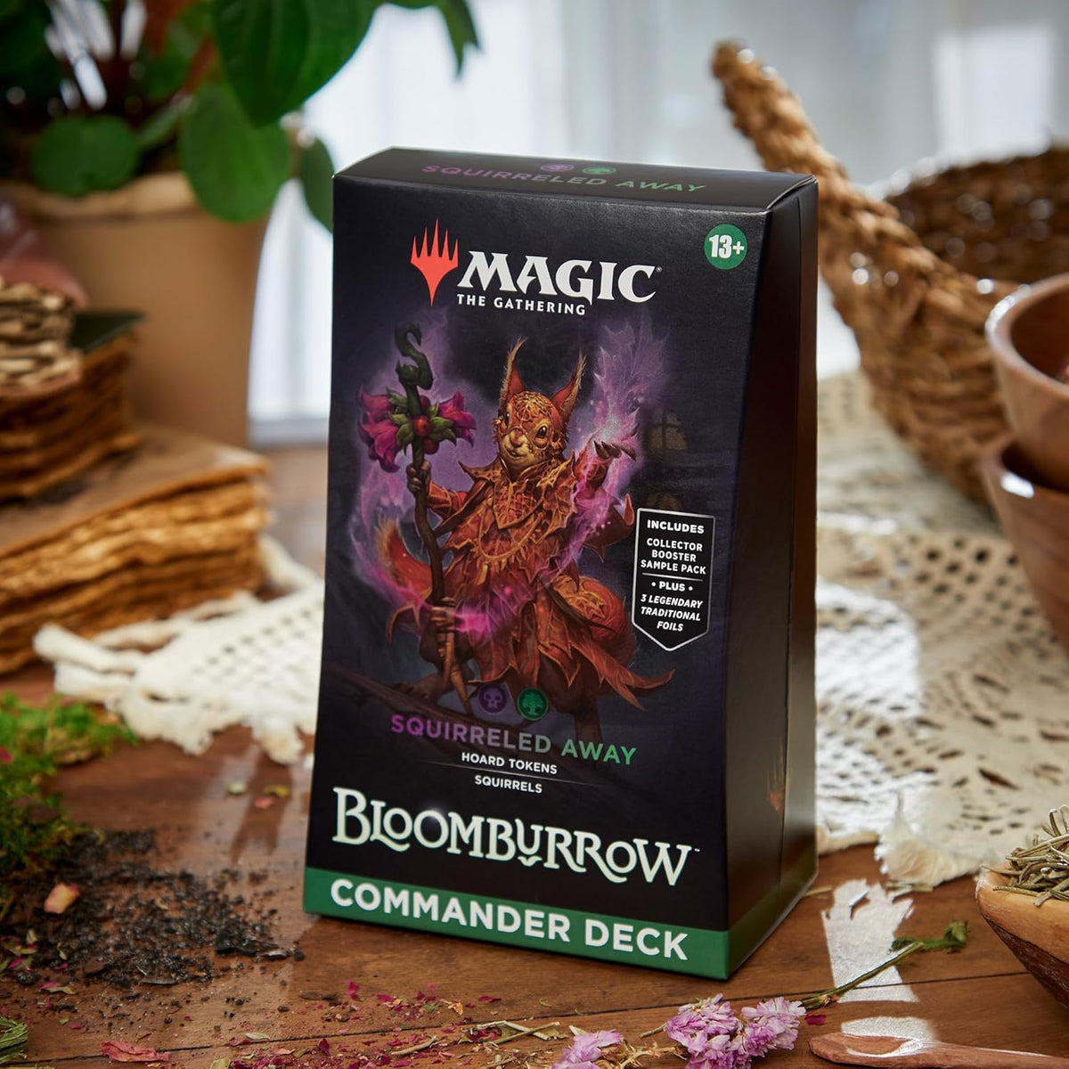 Magic: The Gathering Bloomburrow Commander Deck \u2013 Squirreled A...