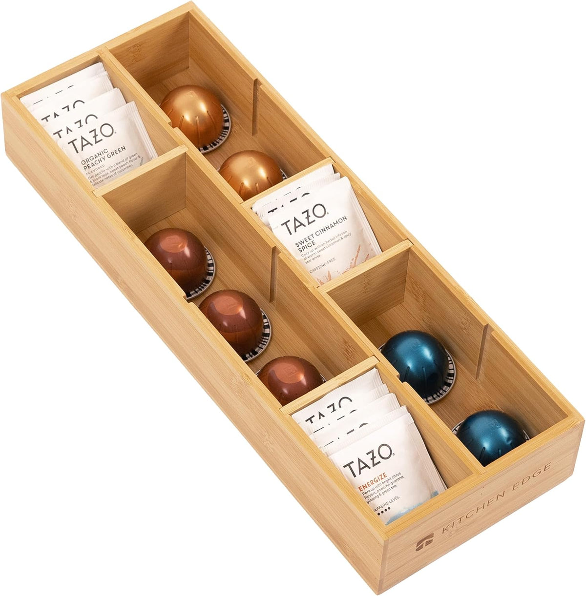 Organizador de bolsas de té y cápsulas de café, pequeño