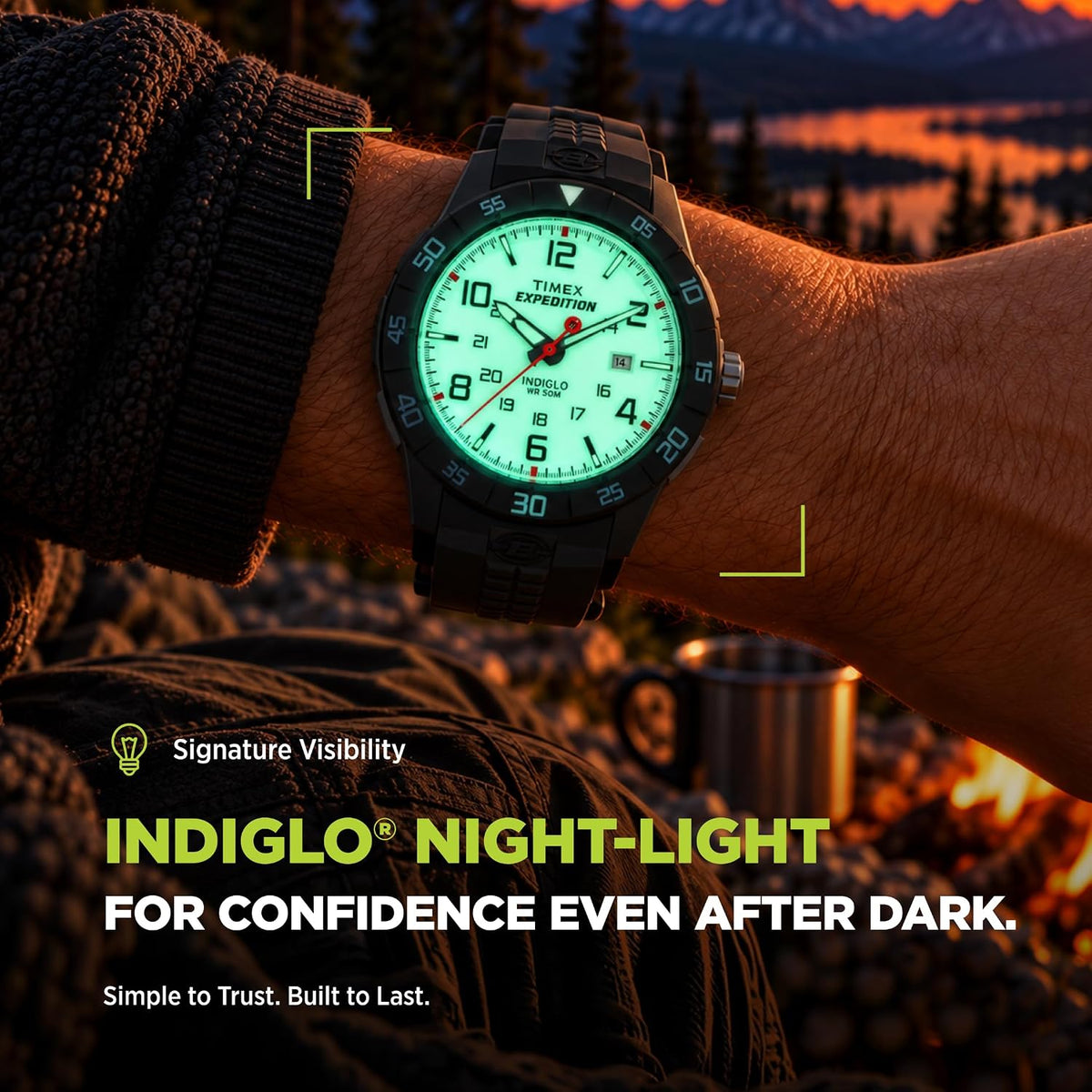 Timex Expedition Rugged Core - Reloj analógico, tamaño completo