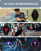 Parsonver Reloj inteligente para hombres y mujeres (respuesta/hacer