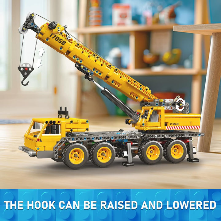 Mould King 17058 City Mobile Crane Truck - Juego de