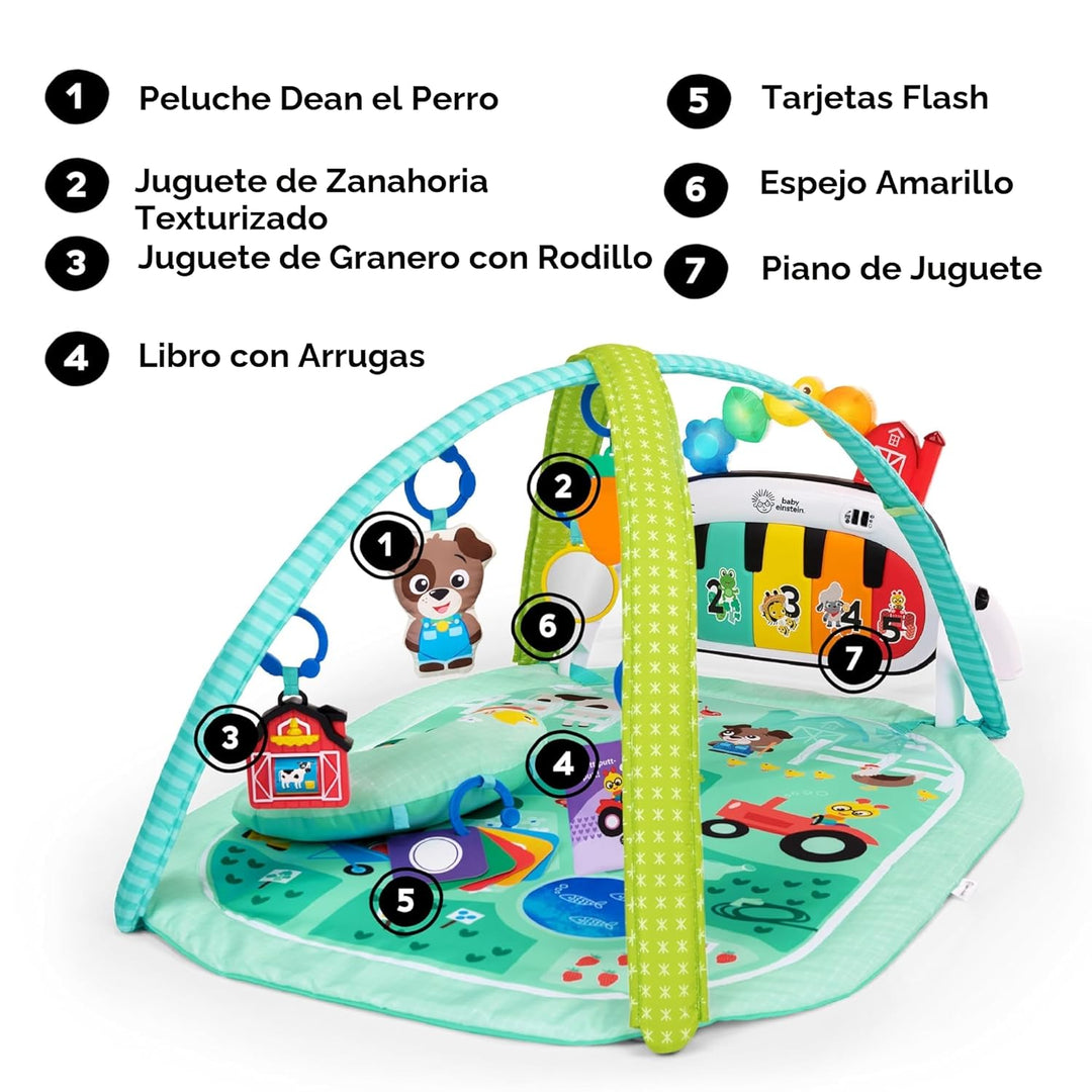 Baby Einstein Farm Explorers 4 en 1 Kickin' Tunes Musical Meado...