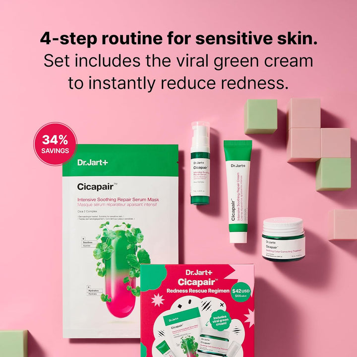 Dr. Jart+ Cicapair Soothing Color Correcting Treatment SPF 30 with...