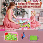 Cat y Dog Sensory Bin, Play Sand Kit para Girls y Boys Ages 3-8
