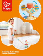 Hape Mariposas danzantes carro para empujar., Multicolor