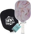 Palms-O-Aces Palas de pickleball de fibra de carbono - Núcleo 16 mm y Aprobadas por USAPA