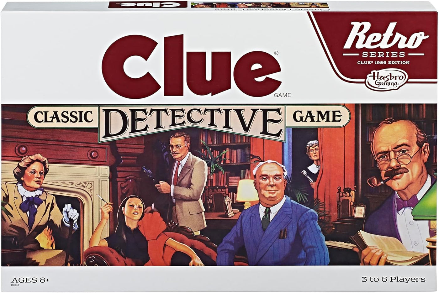 Clue 1986 Juego de mesa edición clásica