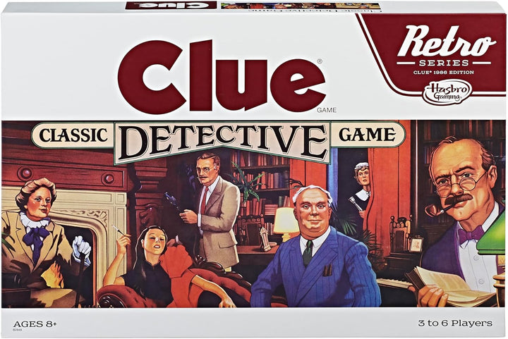 Clue 1986 Juego de mesa edición clásica