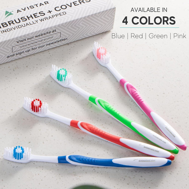 Paquete de 4 cepillos de dientes para adultos \u2013 Cepillos de di...