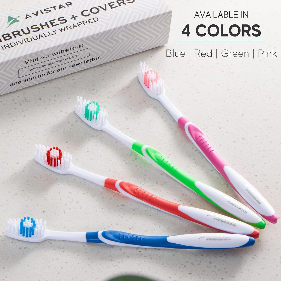 Paquete de 4 cepillos de dientes para adultos \u2013 Cepillos de di...