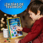 National Geographic 2026 Calendario de Adviento de Piedras Preciosas con 24 Gemas para Niños