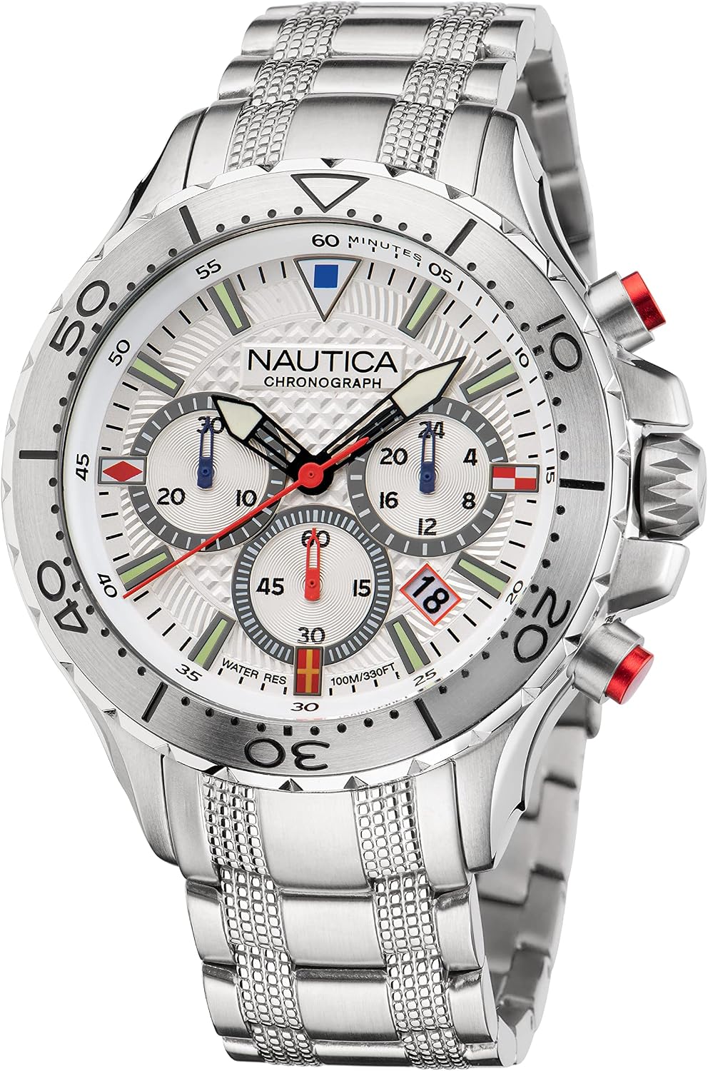 Reloj Nautica NST Chronograph para hombre 49 mm