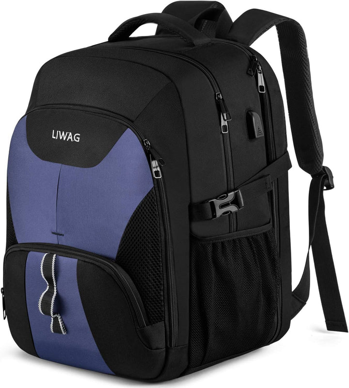 LIWAG Mochila de Viaje de Negocios Extra Grande, Antirrobo Resisten...